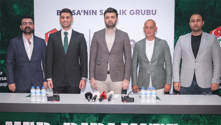 Bursaspor’un yeni sağlık sponsoru belli oldu!