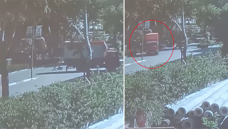 Bursa’da korkunç kaza kamerada