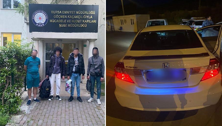 Bursa’da kaçak göçmen operasyonu!