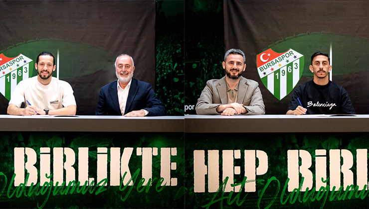 Bursaspor’da imzalar tamam!