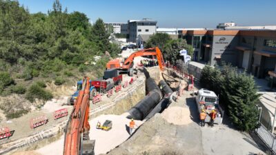 Bursa Büyükşehir Belediye Başkanı Mustafa Bozbey, Çınarcık Barajı isale hattı