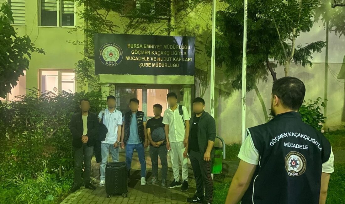 Bursa'da yabancı uyruklu şahıslara ücret karşılığı kalacak yer temin ettiği