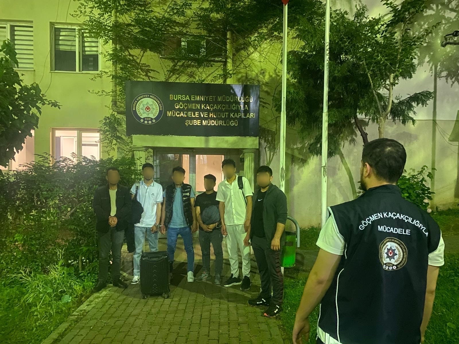 Bursa'da yabancı uyruklu şahıslara ücret karşılığı kalacak yer temin ettiği