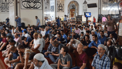 Kurban Bayramı namazı Bursa’da 06.10’da kılınacak.