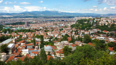 30 Ağustos Zafer Mahallesi yakınında bulunan Organize Sanayi Bölgesi'nden belli