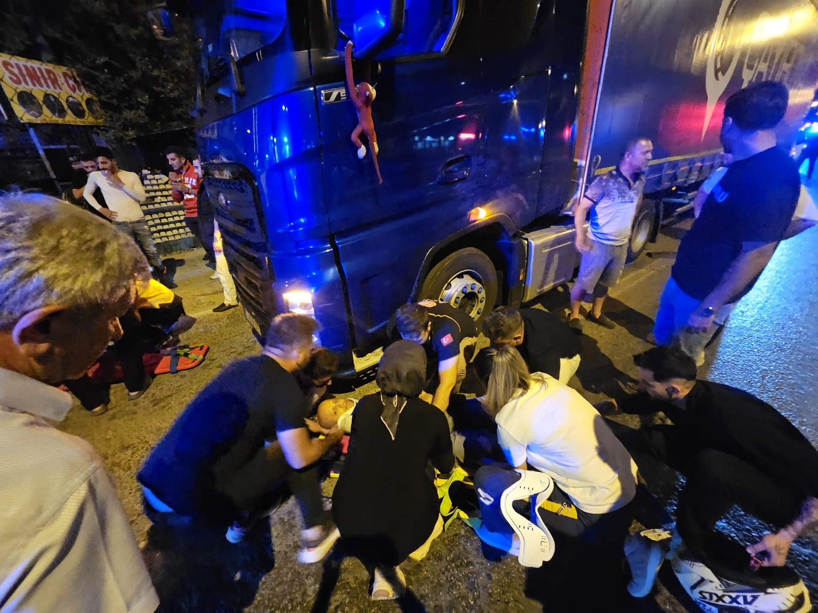 Bursa’nın Orhangazi ilçesinde Yalova-Bursa karayolu üzerinde meydana gelen trafik kazasında