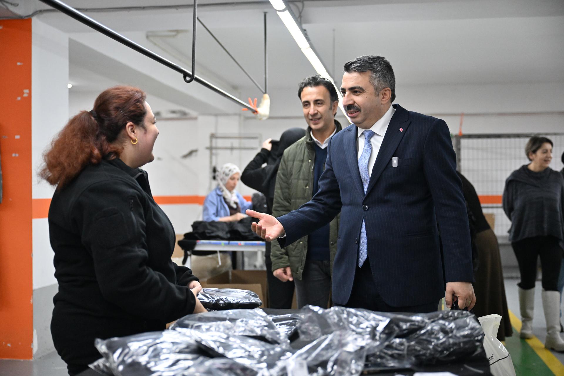 Yıldırım Belediyesi’nin ‘İşimiz İstihdam Programı’ kapsamında ISS ile yapılan iş