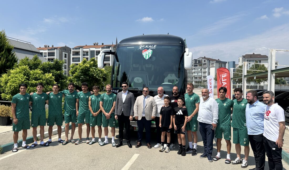 Bursaspor’umuzun ulaşım alanındaki yeni sponsoru Kale Seyahat oldu. Otobüs sponsorluğu