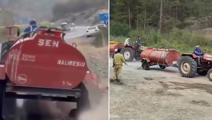 Türk Milleti ülkenin dört bir köşesinde yanan ormanların acısını yüreğinde