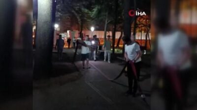 Bursa Cumhuriyet Başsavcılığı, Bursa kent merkezi Tophane yamaçlarında havai fişek