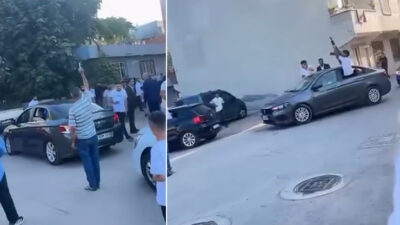 Bursa'daki bir düğünde damat ve gelinden fazla heyecanlanan davetliler, uzun