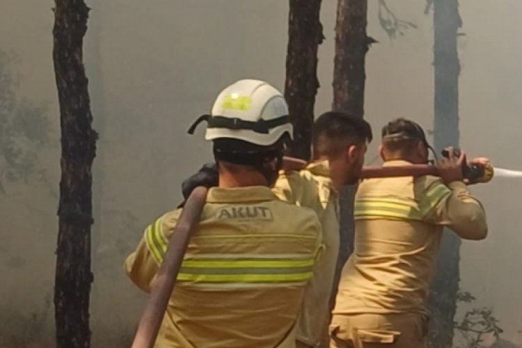 Eskişehir'in Seyitgazi ilçesindeki yangında şehit olan 10 kahramanın son görüntüsü
