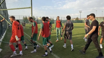 Erzurum’da ilk antrenman maçını İran ekibi Paykan FC ile yapan