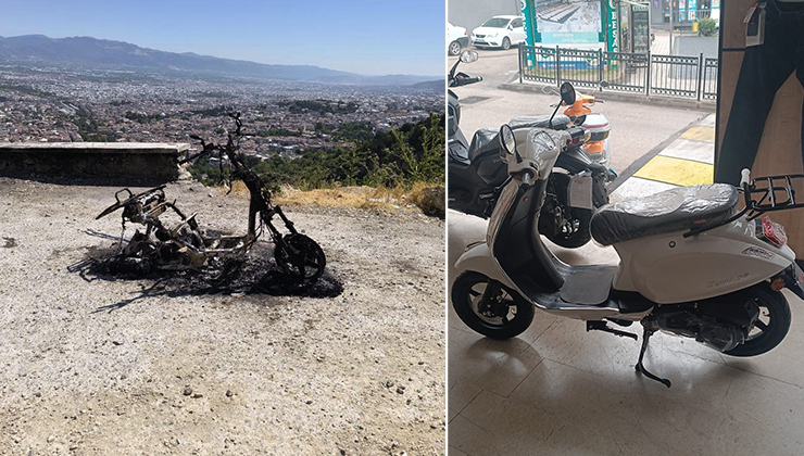 Bursa'da 2 ay önce sıfır aldığı motosikleti çalınan Abdulkadir Uludağ,