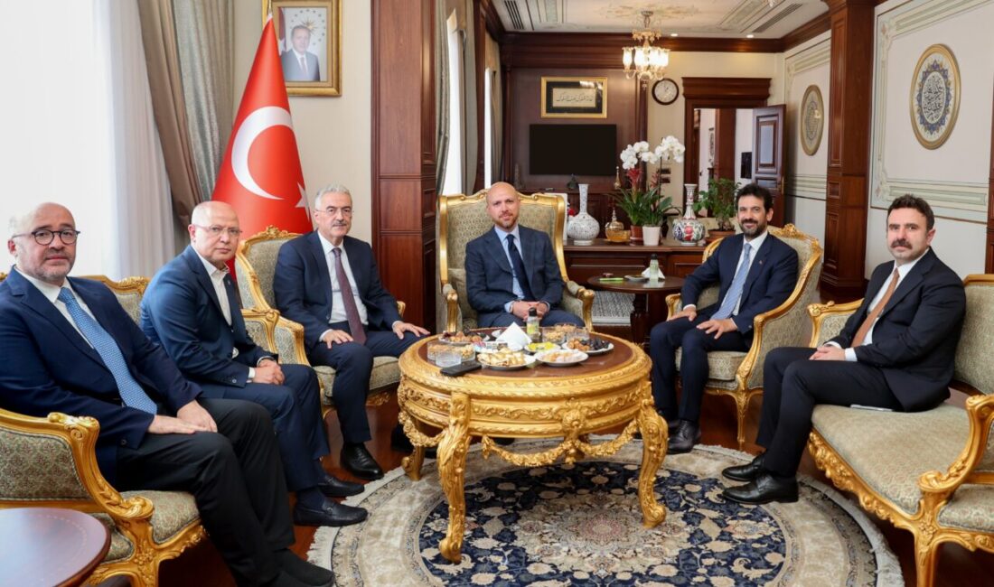 İlim Yayma Vakfı Mütevelli Heyet Başkanı Necmeddin Bilal Erdoğan ile