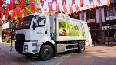 Çevre, Şehircilik ve İklim Değişikliği Bakanlığı tarafından İznik Belediyesi’ne çöp