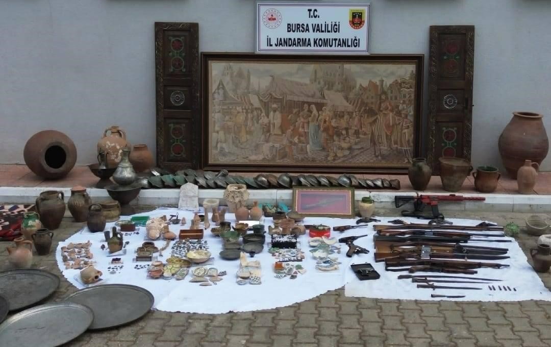 Bursa’nın İznik ilçesinde, bir ihbarı değerlendiren Bursa İl Jandarma Komutanlığı