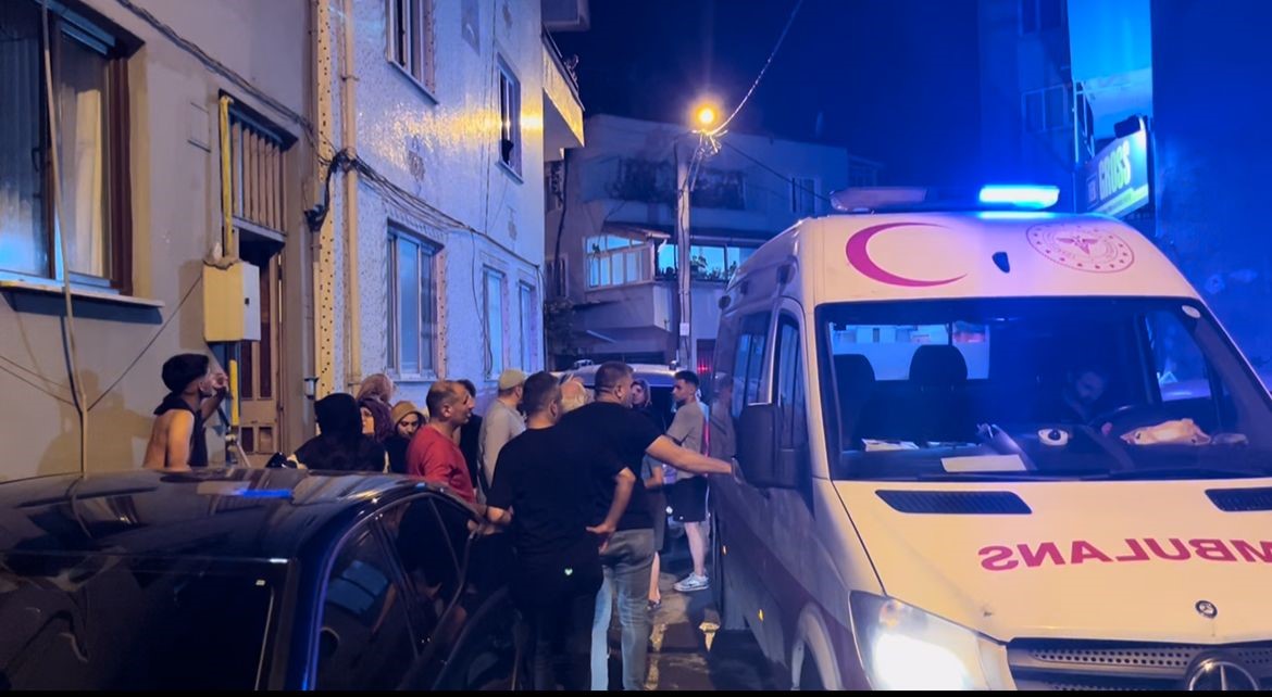 Bursa’nın Yıldırım ilçesinde iki komşu arasında park nedeniyle çıkan tartışma