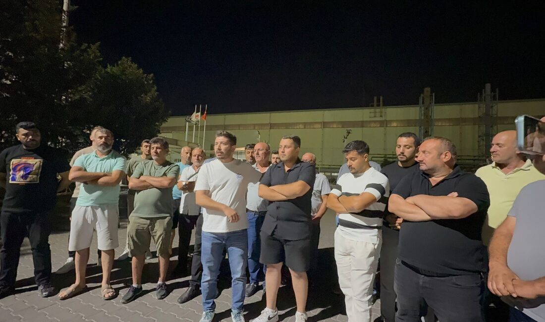 Liman İş Sendikası Gemlik Şube Başkanı Ahmet Göral ve sendika
