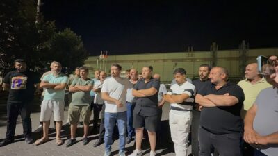 Liman İş Sendikası Gemlik Şube Başkanı Ahmet Göral ve sendika