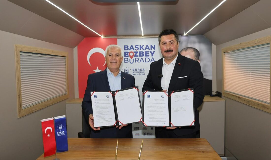Bursa Büyükşehir Belediyesi, Yenişehir’e Yaş Sebze Meyve Hali kazandırıyor. Projenin