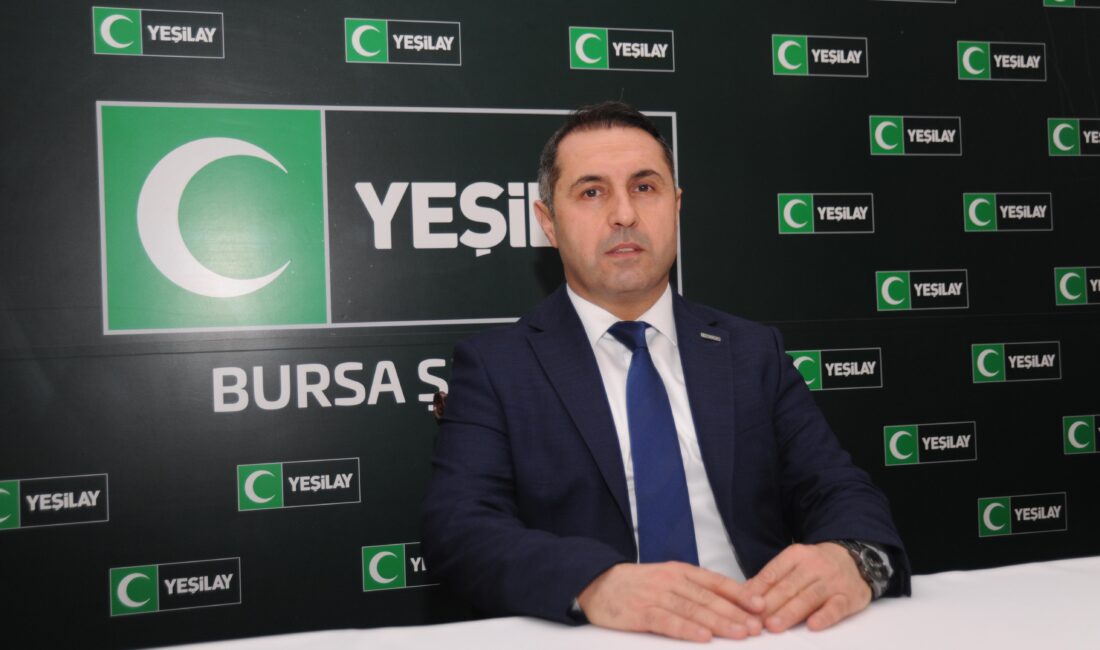 Yeşilay Bursa Şube Başkanı Suat Arvas, “Bağımsızlık Seferberliği” kapsamında 17