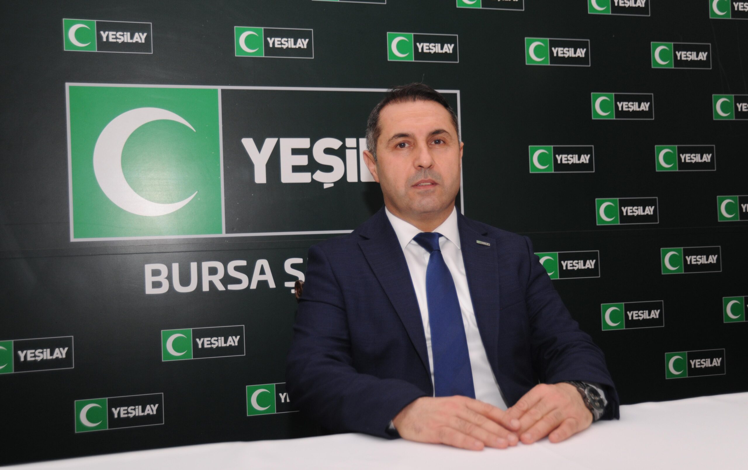 Yeşilay Bursa Şube Başkanı Suat Arvas, “Bağımsızlık Seferberliği” kapsamında 17