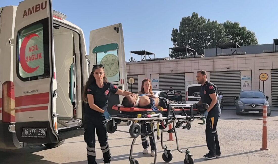 Bursa'nın İnegöl ilçesindeki bir cam fabrikasında çalışan 21 yaşındaki Afgan
