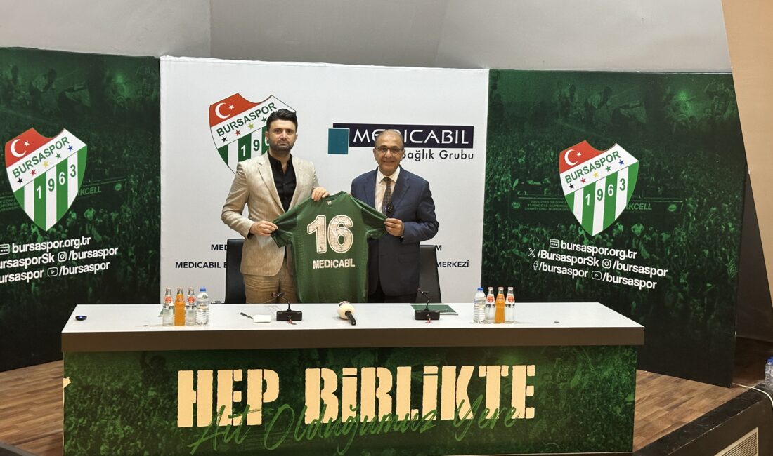 Bursaspor ile Medicabil Hastanesi arasında yapılan anlaşmayla Hamitler Metro İstasyonu’nun