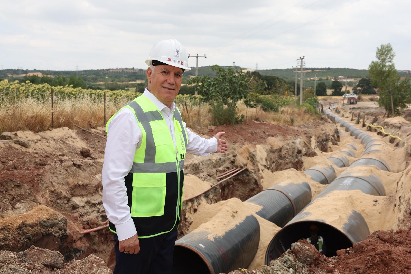 Bursa’ya 2060 yılına kadar susuzluk yaşatmayacak olan ‘Bursa Çınarcık İçme