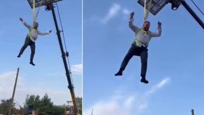 Bursa'da düğün öncesi damada görülmemiş işkence kayda alındı. Vinç ile