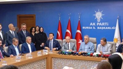 AK Parti Genel Başkan Yardımcısı Hayati Yazıcı, Bursa’da düzenlenen “Türkiye