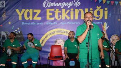 Osmangazi Belediyesi, yaz akşamlarını vatandaşlar için unutulmaz hale getirmeye devam