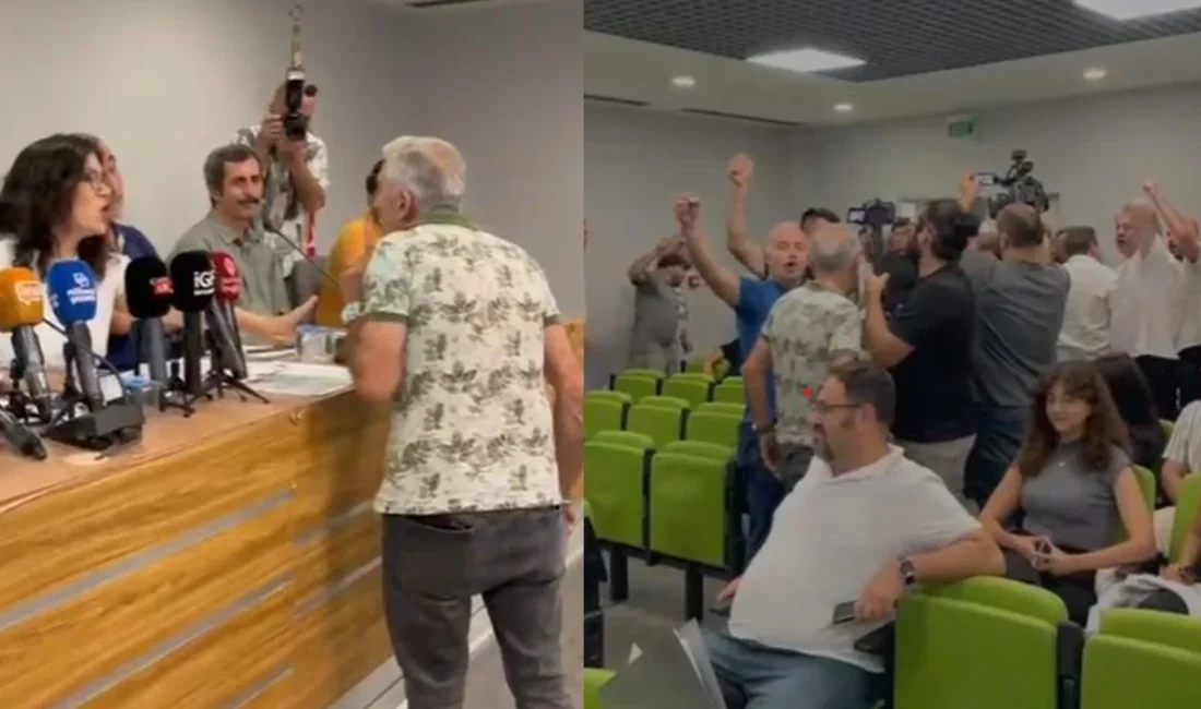 Mimarlar Odası Bursa Şubesi tarafından BAOB'da düzenlenen basın toplantısında Bursasporlu