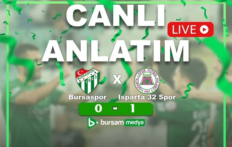 Bursaspor TFF 2. Ligin 6. haftasında evinde Ispartasporu konuk ediyor.