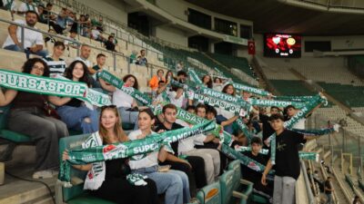 Büyükşehir Belediyesi, ‘Gençler ile yeşil beyaz buluşmalar’ projesiyle gençleri Bursaspor