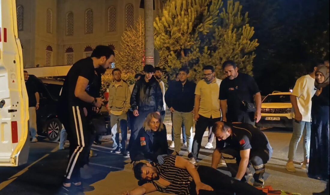 Bursa'nın İnegöl ilçesinde otomobille çarpışan elektrikli bisikletin 23 yaşındaki sürücüsü