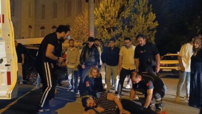 Bursa'nın İnegöl ilçesinde otomobille çarpışan elektrikli bisikletin 23 yaşındaki sürücüsü