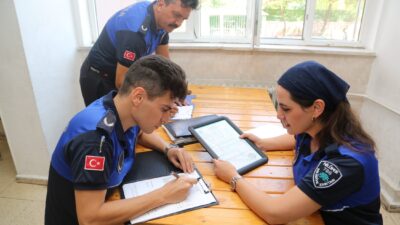 Nilüfer Belediyesi Zabıta Müdürlüğü ekipleri, yeni eğitim-öğretim yılının başlamasıyla birlikte