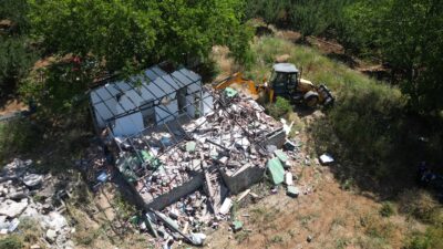 İnegöl Belediyesi’nin kaçak yapıyla mücadele çalışmaları kapsamında 2024 ve 2025