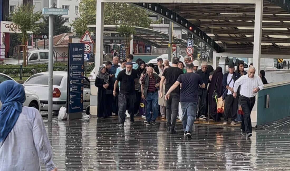 Yaz aylarının son günlerinin yaşandığı Bursa'da beklenen yağmura vatandaşlar hazırlıksız
