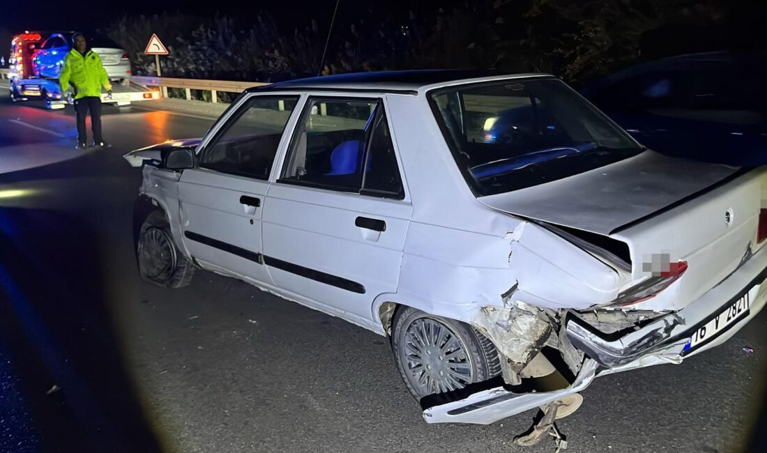 Bursa’nın Karacabey ilçesinde 19 yaşındaki sürücünün kullandığı otomobil, kontrolden çıkarak