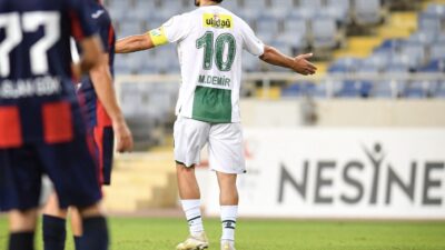 TFF 2. Lig’de Yeni Mersin İdmanyurdu deplasmanına konuk olan Bursaspor,