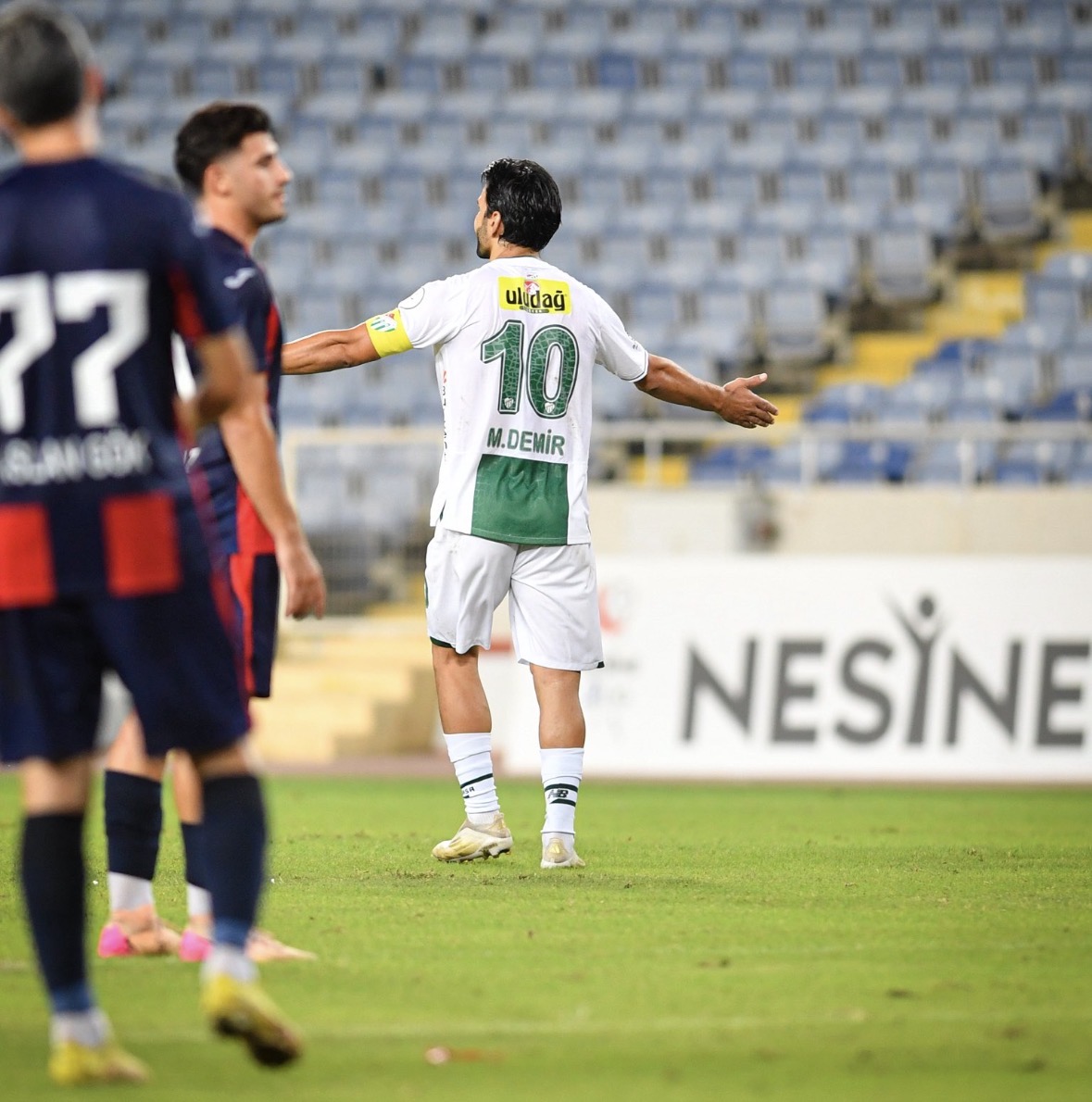 TFF 2. Lig’de Yeni Mersin İdmanyurdu deplasmanına konuk olan Bursaspor,