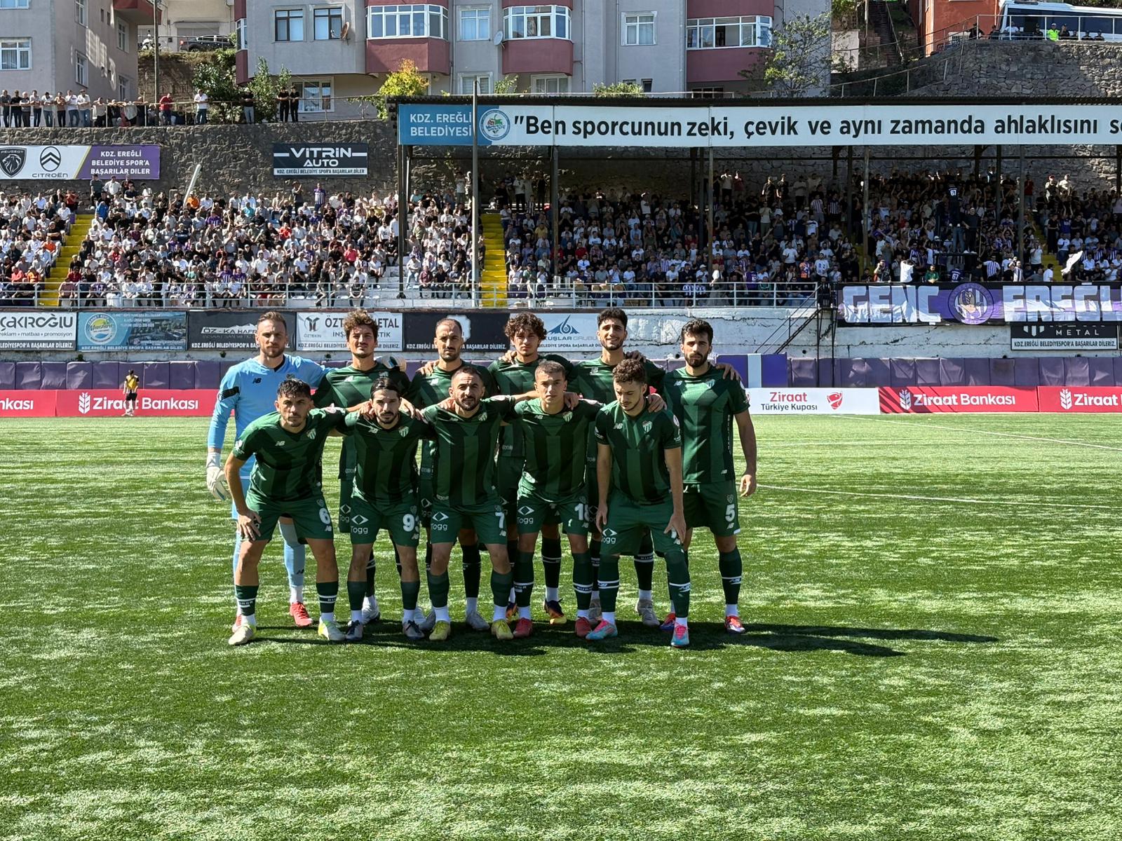 Bursaspor, Ziraat Türkiye Kupası 2. Eleme Turu’nda deplasmanda 3. Lig