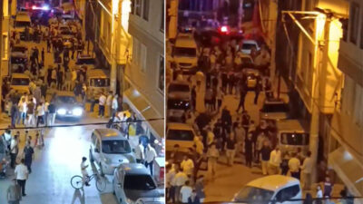 Bursa’nın Osmangazi ilçesinde çocuklar arasında başlayan tartışma kısa sürede büyüyerek