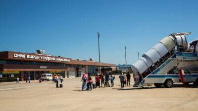 Bursa Yenişehir Havalimanı, 8 ayda 171 bin yolcuya hizmet verdi.
