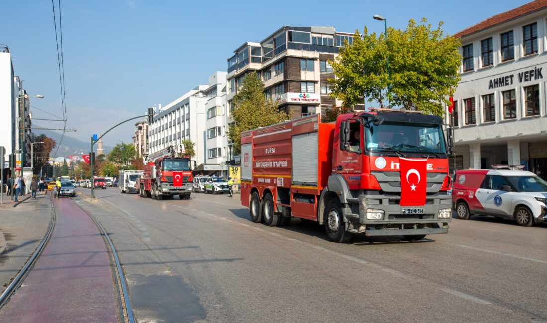 Bursa’da yangınlardan doğal afetlere, arama-kurtarmadan trafik kazalarına kadar her alanda