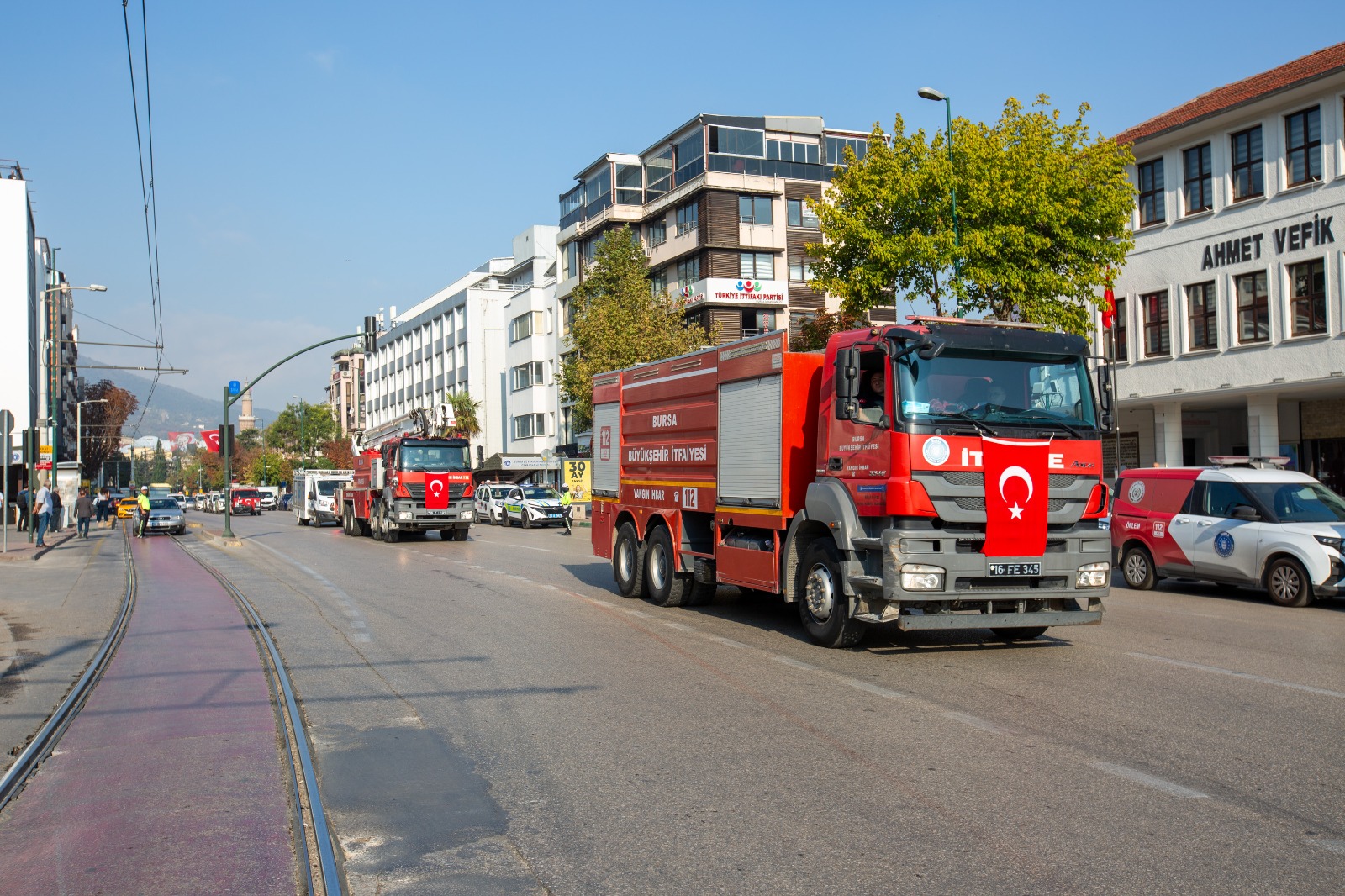 Bursa’da yangınlardan doğal afetlere, arama-kurtarmadan trafik kazalarına kadar her alanda