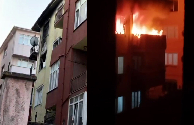 Bursa'nın Karacabey ilçesinde 2'si kadın 1'i çocuk 3 kişinin yanarak